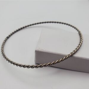Barbed wire twisted bracelet bangle 💥 unisex‎ jewelry